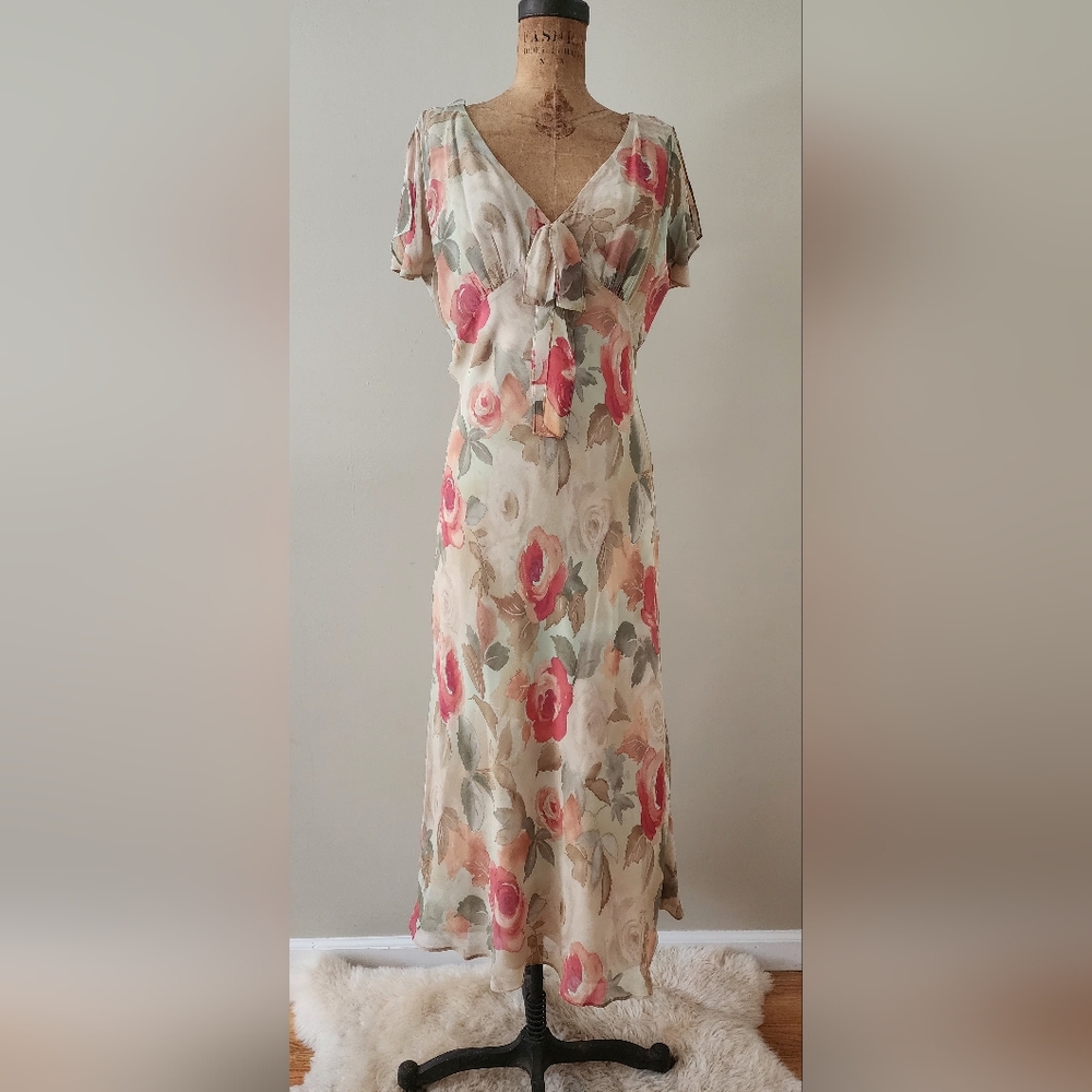 Maggy London silk dress